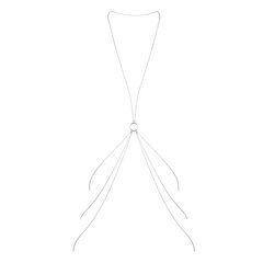 Ланцюжок для тіла Bijoux Indiscrets Magnifique 8 Body Chain &mdash; Silver SO5923 фото