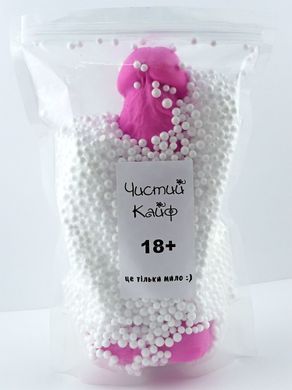 Мыло в форме пениса Чистий Кайф Violet size XL, крафтовое мыло-член, натуральное SO2769 фото