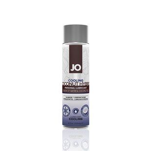 Охлаждающая смазка-крем с кокосовым маслом JO Coconut Hybrid COOLING (120 мл) белая SO1698 фото