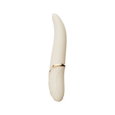 Вібратор Zalo &ndash; EVE Ivory White, вібрація + ротація, імітація язичка, підігрів до 39 &deg;C SO9548 фото