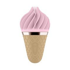Морозиво-спінатор Satisfyer Lay-On - Sweet Treat Pink/Brown, 10 режимів роботи, водонепроникний SO3552 фото