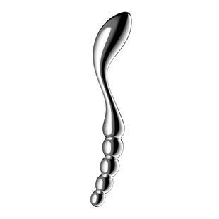 Металлический дилдо Satisfyer Star Force 1, двусторонний, можно нагревать и охлаждать SX3256 фото