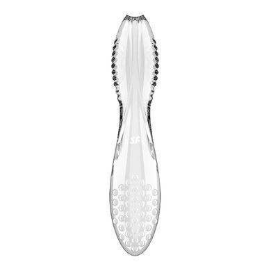 Двосторонній скляний дилдо Satisfyer Dazzling Crystal 2 Transparent SX3550 фото
