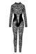 Комбинезон Noir Handmade F299 Enigma, XL, кружево, длинный рукав, имитация корсета, доступ SX0234 фото 5