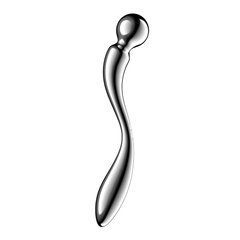 Металлический дилдо Satisfyer Star Force 2, двусторонний, можно нагревать и охлаждать SX3257 фото