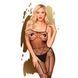 Бодистокинг с чулками и геометрическим рисунком Penthouse - Firecracker Black S/L SO4407 фото 1