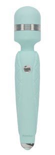 Роскошный вибромассажер PILLOW TALK - Cheeky Teal с кристаллом Swarovski, плавное повышение мощности SO2728 фото