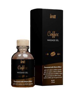 Масажний гель для інтимних зон Intt Coffee (30 мл) розігрівальний SO3508 фото