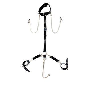 Бондажный набор с металлическим анальным крюком Art of Sex Beatrice Bondage set with anal hook №&thinsp;1 SO8239 фото