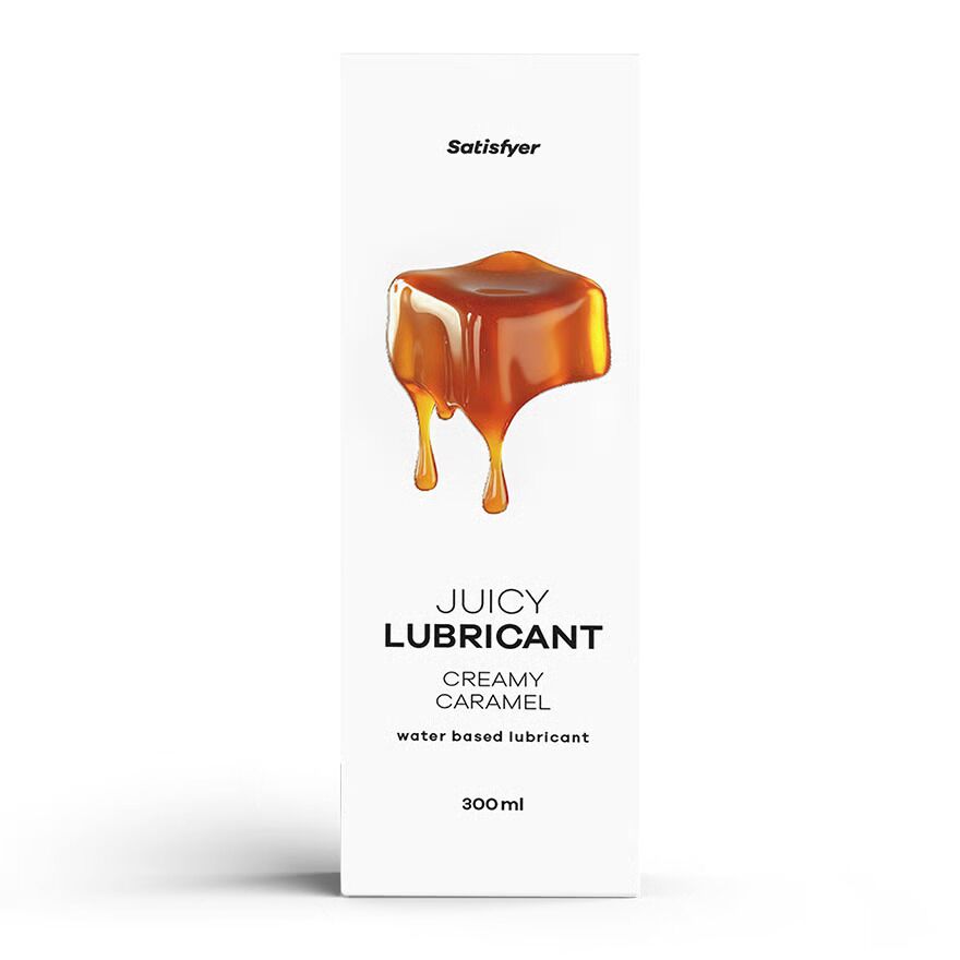 Лубрикант на водній основі Satisfyer Juicy Lubricant Creamy Caramel water based 300 мл