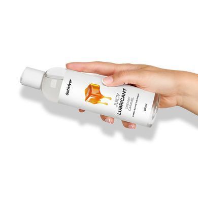 Лубрикант на водній основі Satisfyer Juicy Lubricant Creamy Caramel water based 300 мл SX2718 фото