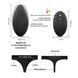 Вібратор у трусики Dorcel DISCREET VIBE XL, підігрів та пульт ДК, трусики в комплекті SO6243 фото 4