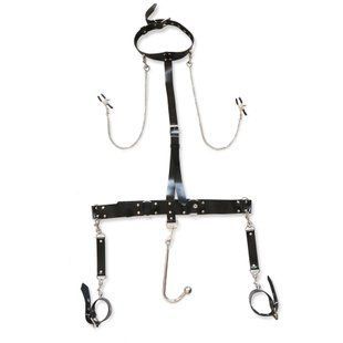Бондажный набор с металлическим анальным крюком Art of Sex Bridget Bondage set with anal hook №&thinsp;1 SO8240 фото