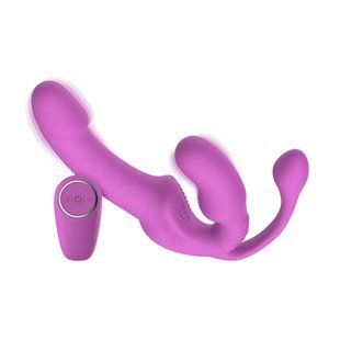 Безремневой страпон с анальной вставкой Teazers Strapless Strap-On with Anal Plug SX3901 фото
