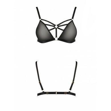 Бюстгальтер-стрепы Passion Exclusive MEGGY BRA S/M, black PS27705 фото