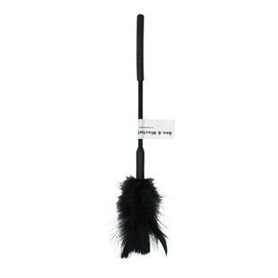 Метелочка-щекоталка Sex And Mischief - Feather Ticklers 7 inch Black, натуральные перья и пух SO2184 фото