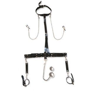 Бондажный набор с металлическим анальным крюком Art of Sex Bridget Bondage set with anal hook №&thinsp;4 SO8322 фото