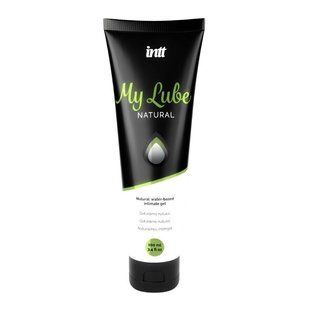 Лубрикант на водной основе Intt My Lube Natural, 100 мл, натуральный состав, без запаха, нелипкий SX0724 фото