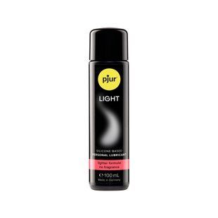 Силиконовый лубрикант pjur Light 100 мл, самый жидкий, 2 в 1, для секса и массажа, хорош для новичков PJ10210 фото
