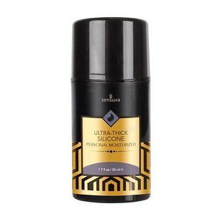 Густа силіконова змазка Sensuva UltraThick Silicone (50 мл) без гліцерину, парабенів і ментолу SO3286 фото