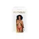 Трусики-тонг Penthouse Dangerous Darling M/L Red, мереживо, висока посадка, виріз спереду, бантик SO6493 фото 3