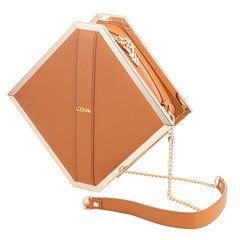Сумка для секс-игрушек LOCKINK Mysterious Square Kink Bag, коричневая, набор для бондажа в комплекте SX0842 фото