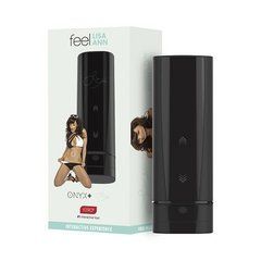 Мастурбатор Kiiroo Onyx+ Lisa Ann, 10 сжимающихся колец, не надо двигать, теледильдоника SO3941 фото