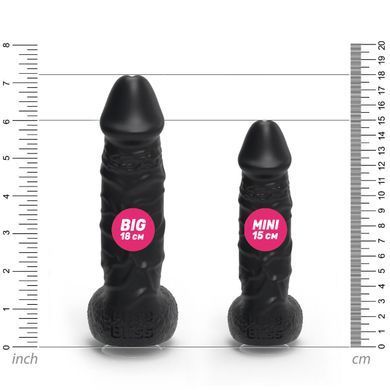 Мило у формі пеніса Pure Bliss MINI Black, крафтове мило-член, натуральне SO6352 фото