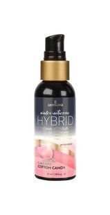Смазка водно-силиконовая Sensuva Hybrid Cotton Candy (57 мл) без сахара, можно для оральных ласк SO3241 фото