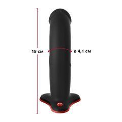 Фаллоимитатор Fun Factory THE BOSS STUB, черный, реалистичная текстура, длина 17,9 см, диаметр 4,1 см SX0989 фото