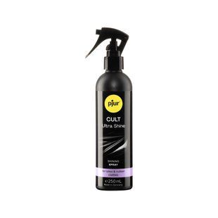 Спрей для ухода за одеждой из резины и латекса pjur Cult Ultra Shine 250 мл, придает блеск PJ10260 фото