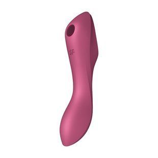 Вакуумный стимулятор с вибрацией Satisfyer Curvy Trinity 3 Red SO6117 фото