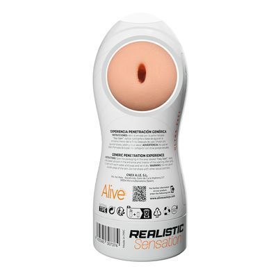 Мастурбатор Alive Maxi Flex L Generic, реалистичный вход, рельефный канал SX0816 фото