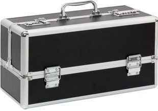 Большой кейс для хранения секс-игрушек BMS Factory Large Lokable Vibrator Case Black, кодовый замок SO8899 фото