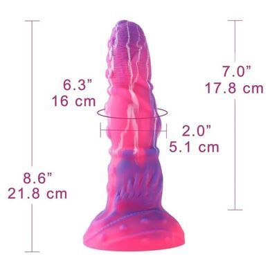 Фалоімітатор для секс-машин Hismith Tentacle Silicone Dildo Monster Series, KlicLok та присоска SO9964 фото