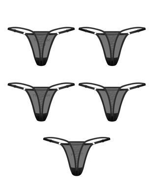 Набір трусиків Obsessive Violami 5-pack thong S/M SX3626 фото