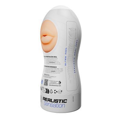 Мастурбатор-ротик Alive Maxi Flex L Oral, реалистичный вход, рельефный канал SX0817 фото