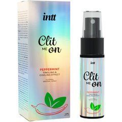 Збуджувальний спрей для клітора Intt Clit Me On Peppermint Cooling Effect 12мл охолоджувальний ефект SO8392 фото