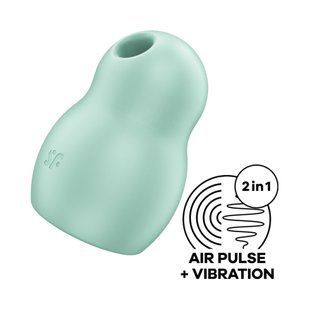 Вакуумный стимулятор с вибрацией Satisfyer Pro To Go 1 Mint SO7799 фото