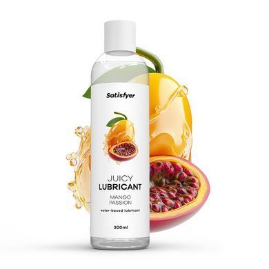 Лубрикант на водній основі Satisfyer Juicy Lubricant Mango & Passion water based 300 мл SX2726 фото