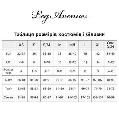 Бодистокинг в крупную сетку Leg Avenue Long Sleeved Bodystocking One size Black, длинный рукав SO8614 фото