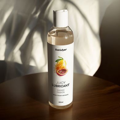 Лубрикант на водній основі Satisfyer Juicy Lubricant Mango & Passion water based 300 мл SX2726 фото