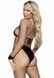 Бодистокинг в крупную сетку Leg Avenue Long Sleeved Bodystocking One size Black, длинный рукав SO8614 фото 2