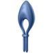 Эрекционное смарт-виброкольцо лассо с регулировкой размера Satisfyer Bullseye Blue SO6120 фото 1
