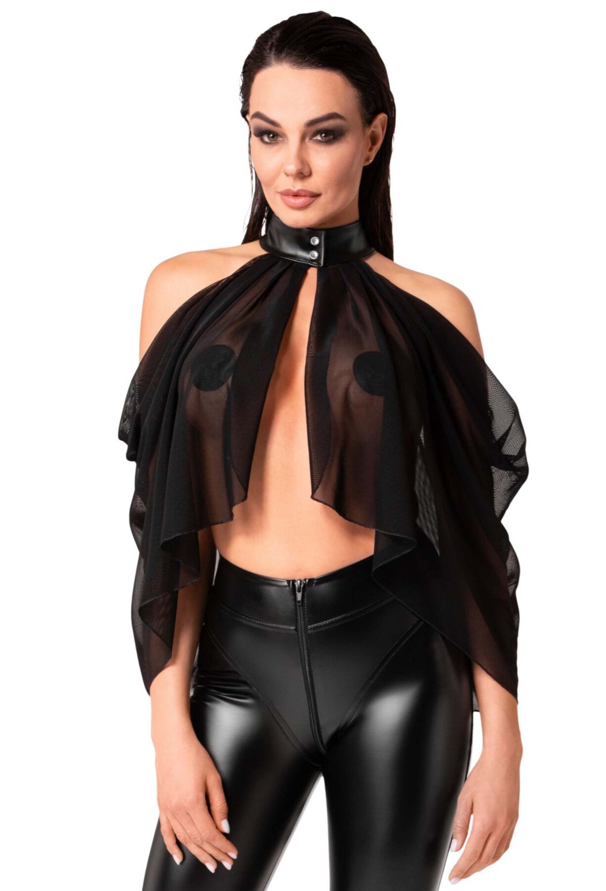 Болеро Noir Handmade F349 Tulle bolero - 3XL
