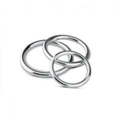 Набір ерекційних кілець Sinner Gear Unbendable &ndash; Cock/Ball Ring & Glans Ring Set SO4584 фото