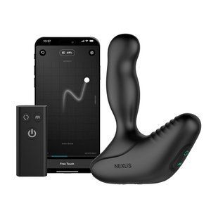 Смарт-массажер простаты Nexus Revo Stealth with APP, вибрация+ротация, пульт ДУ, до 10 часов работы SX2419 фото