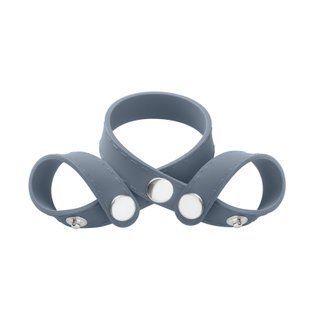 Ерекційне кільце з роздільником мошонки Boners 8-Style Ball Splitter SO8859 фото