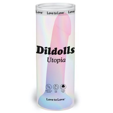 Дилдо с цветным градиентом Love To Love DILDOLLS - UTOPIA XL ультрамягкий SX2850 фото