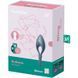 Эрекционное смарт-виброкольцо лассо с регулировкой размера Satisfyer Bullseye Dark Blue SO6121 фото 3